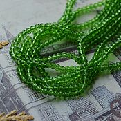 Материалы для творчества handmade. Livemaster - original item Roundels, 2,5 mm Greens. Handmade.