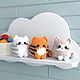 Игрушка  мягкая  кот, белый котенок. Амигуруми куклы и игрушки. Игрушки  от Натальи  Малыши для души. Ярмарка Мастеров.  Фото №6