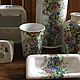 Винтаж: Антикварный набор в ванную комнату, Porcelaine de Paris, Франция. Предметы интерьера винтажные. Brocante chez Alla. Ярмарка Мастеров.  Фото №4