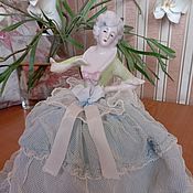 Одежда для кукол: Платье из батиста