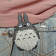 Brooch Totoro. Brooches. Irina Sayfiydinova (textileheart). My Livemaster. Фото №5