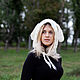 Капюшон с ушками Белая овечка, Капюшоны, Терек,  Фото №1