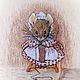 Вышивка гладью, картина "Мышка вяжет носок..",. Pictures. Irina  Art embroidery. My Livemaster. Фото №4