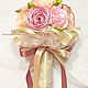 The bride's bouquet 'Powdery rose'. Wedding bouquets. marrybuket. Online shopping on My Livemaster.  Фото №2