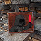 Handmade Star Wars Darth Vader Wallet with Embossed Leather, Wallets, St. Petersburg,  Фото №1