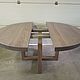 Sliding table made of oak 1200h1200 (1600), Tables, Moscow,  Фото №1