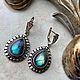 Order Earrings with bright blue Labradorites. UNIQUE-LIT. Livemaster. . Earrings Фото №3