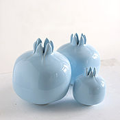 Для дома и интерьера handmade. Livemaster - original item Set of ceramic blue garnets. Handmade.