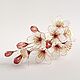  hairpin large bouquet of sakura handmade, Hairpin, Cheboksary,  Фото №1