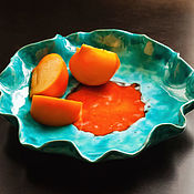 Посуда handmade. Livemaster - original item Plate for fruit. Handmade.