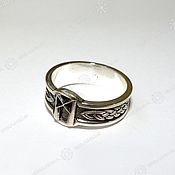 Фен-шуй и эзотерика handmade. Livemaster - original item Ring Of The Rune Mannaz. Handmade.