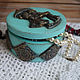 El estuche: Caja ' Primer amor'. Box. Hundred centuries. Online shopping on My Livemaster.  Фото №2