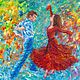 The picture of the 'Instant dance' - oil on canvas dance, Pictures, Chelyabinsk,  Фото №1