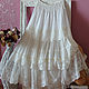 Юбка бохо богемный шик Cream Lace. Юбки. Olgalevas ( Ольга ). Ярмарка Мастеров.  Фото №4
