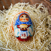 Статуэтки: Ангел с корзинкой пасхальных яиц