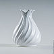Order Ваза "Zefir White M" керамика. Hill & Mill. Livemaster. . Vases Фото №3