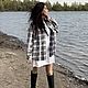 Рубашка в клетку из фланели. Рубашки. Wish Wear. Ярмарка Мастеров.  Фото №4