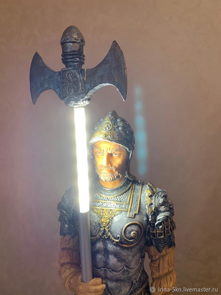 Настольные лампы: Рыцарь в интернет-магазине Ярмарка Мастеров по цене ...
