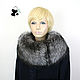 Fur detachable collar boa Fox fur. Art. TK-423, Collars, Ekaterinburg,  Фото №1