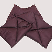 Аксессуары handmade. Livemaster - original item Quilted scarf for women or men made of raincoat. Handmade.