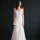 Order Wedding dress in the style of minimalism 'eyris'. NinaKosmina. Livemaster. . Wedding dresses Фото №3