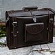 Leather bag 'Ednar', Classic Bag, Yuzhno-Uralsk,  Фото №1