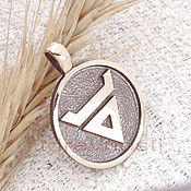 Русский стиль handmade. Livemaster - original item Veles Slavic amulet an amulet made of metal. Handmade.