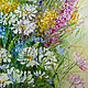 Painting bouquet of daisies Wild flowers. Pictures. kartina-sochi. My Livemaster. Фото №4