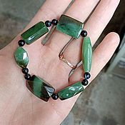 Украшения handmade. Livemaster - original item Jade Stone Bracelet. Handmade.