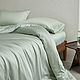 Bed linen tencel tender mint, linen from tencel to buy, Bedding sets, Cheboksary,  Фото №1