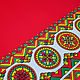 Order Fabric in Russian style Boretskaya painting. SLAVYANKA. Livemaster. . Fabric Фото №3