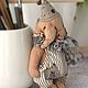 Слон тедди слоник ручной работы teddy elephant handmade. Тедди Зверята. LuckyBearsShop. Ярмарка Мастеров.  Фото №5
