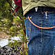 Braided cord for wallet or keys. Key chain. Elk Island Craft. My Livemaster. Фото №4