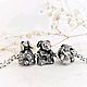 Order Tiny bathhouse charm and teddy bear. 4Unique. Livemaster. . Charm Pendant Фото №3