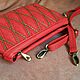 Scarlet clutch, red women's bag, summer handbag, 245. Classic Bag. a-vesta. Online shopping on My Livemaster.  Фото №2