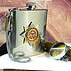 207 ml flask with symbols of Russia 'Special Forces of the GRU of Russia'. Flask. patriotic-world. My Livemaster. Фото №6
