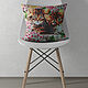 Decorative tapestry pillowcase kittens in lilac. Pillowcases. Knitted cozy. My Livemaster. Фото №5