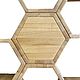 Shelving partition in the Loft style 'Honeycomb'. Shelving. Custom furniture making U.LOFT. My Livemaster. Фото №7