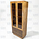 Шкаф-витрина из массива дерева со стеклом FAME. Шкафы. Мебельный бутик (Wofurniture). Ярмарка Мастеров.  Фото №6