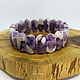 Purple Mountains Amethyst Bracelet. Bead bracelet. Selberiya shop. My Livemaster. Фото №6