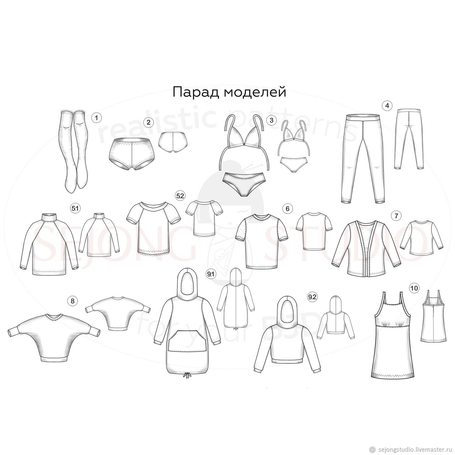 Размеры выкроек кукол: найдено 90 изображений