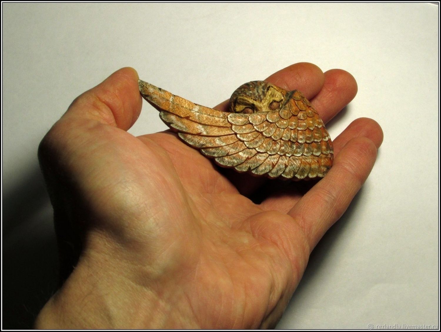 Брошь \"Сова\". Резьба по дереву. в интернет-магазине на Ярмарке Мастеров ...