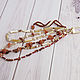 Copy of Copy of Copy of Beaded Keychain BK1460313. Bag decorations. Kroshka Bijou. My Livemaster. Фото №12
