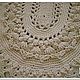 Oval handmade carpet knotted cord Spring. Carpets. knitted handmade rugs (kovrik-makrame). My Livemaster. Фото №5