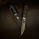 Handmade hunting knife ' Artifact'. Knives. zlathunter. Online shopping on My Livemaster.  Фото №2