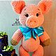Pig knitted plush toy piggy toy piggy knitted. Stuffed Toys. vyazunchiki-lz (vyazunchiki-lz). My Livemaster. Фото №4