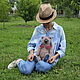Мишка Зоя. Мишки Тедди. Елена Перминова (elenaperminovabears). Ярмарка Мастеров.  Фото №6