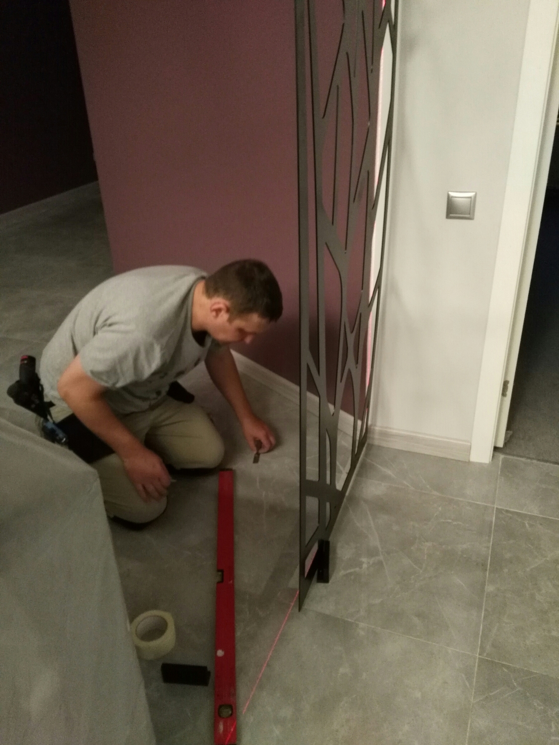 металл в интерьере