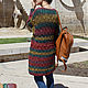 cardigans: Women's Long Knitted Cardigan. Cardigans. CUTE-KNIT by Nata Onipchenko. Online shopping on My Livemaster.  Фото №2