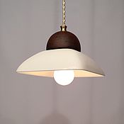 Для дома и интерьера handmade. Livemaster - original item Lamp made of porcelain with square shade. Handmade.